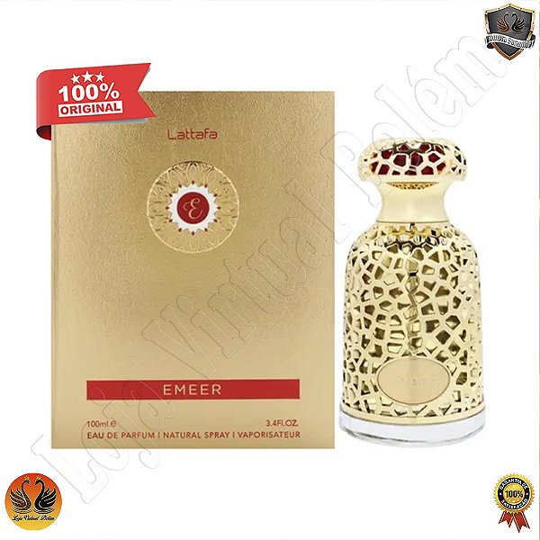 Perfume Árabe Lattafa Emeer Eau de Parfum 100ml