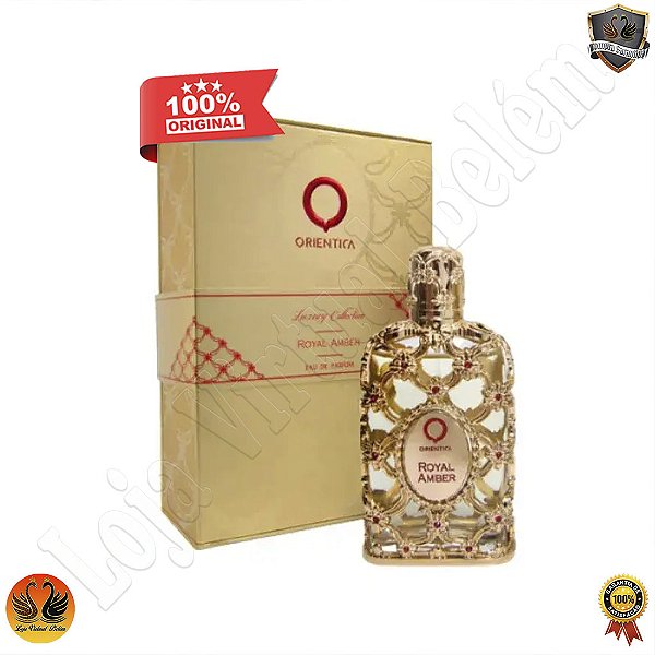 Perfume Orientica Royal Amber Unissex Eau de Parfum 80ml