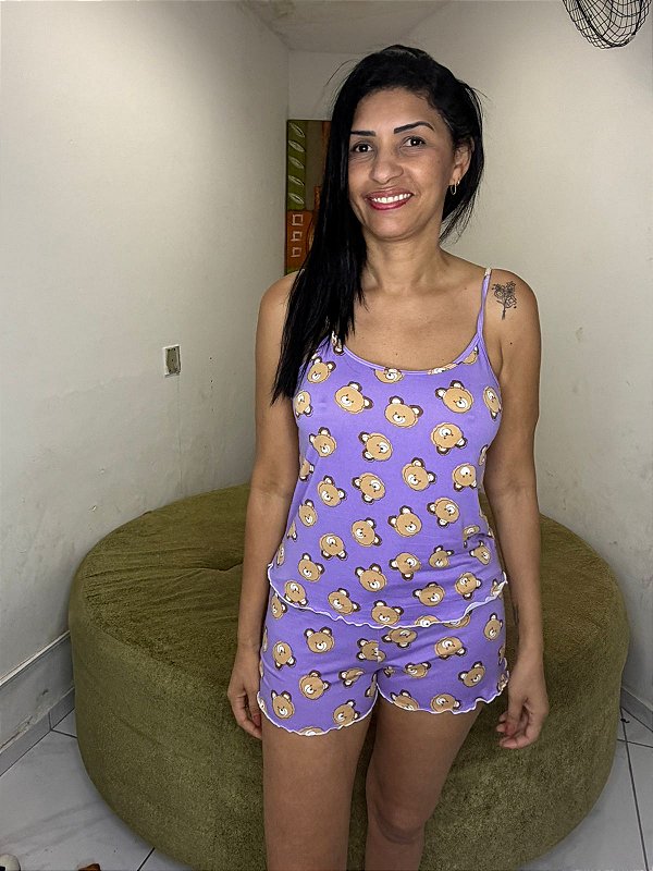 Short Doll Estampado Adulto Maria