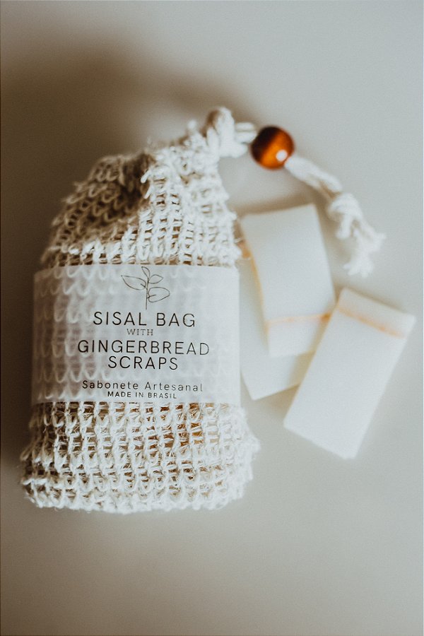 SISAL BAG - GINGERBREAD