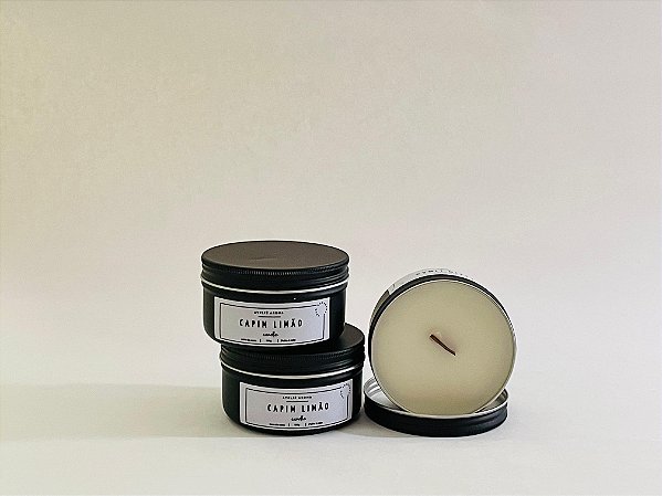 Vela Aromática Capim limão 100gr