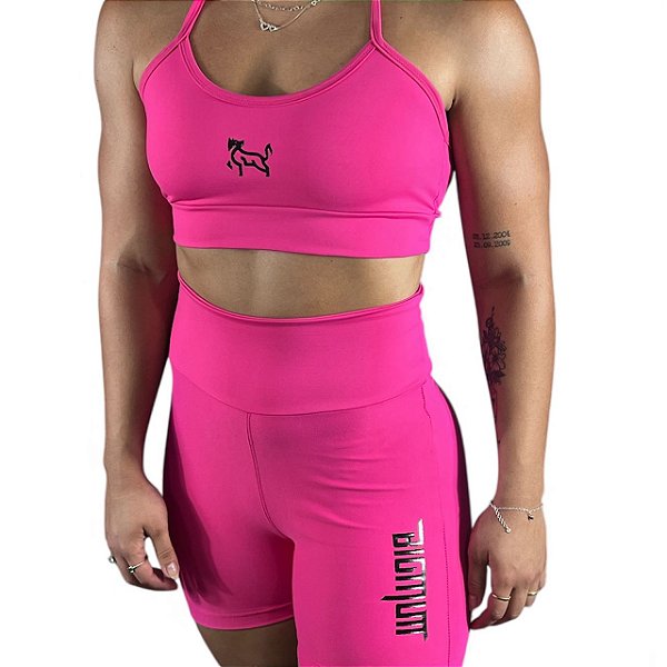 Top esportivo BIGMUTT | Rosa Pink