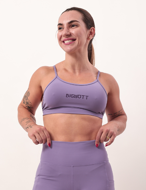 Top esportivo Lettering BIGMUTT | Lilás