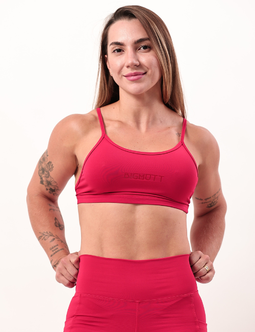 Top esportivo Lettering BIGMUTT | Vermelho