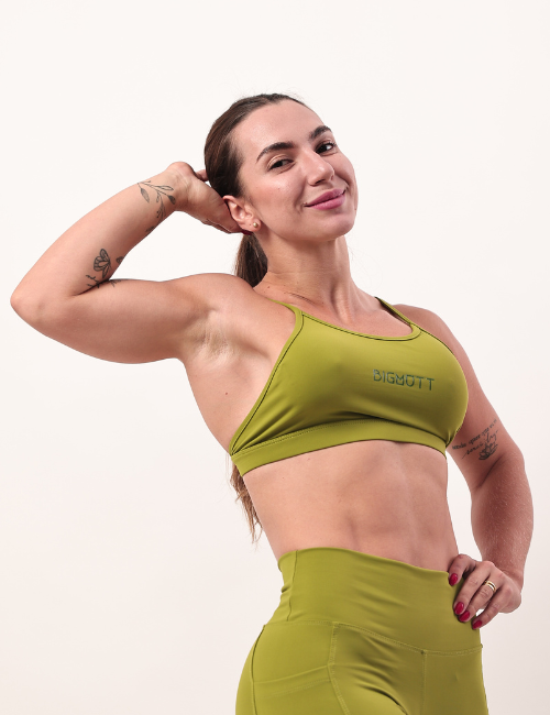 Top esportivo Lettering BIGMUTT | Pistache