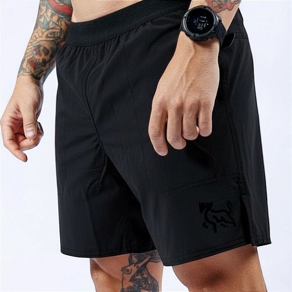 Bermuda minimalista | Preta