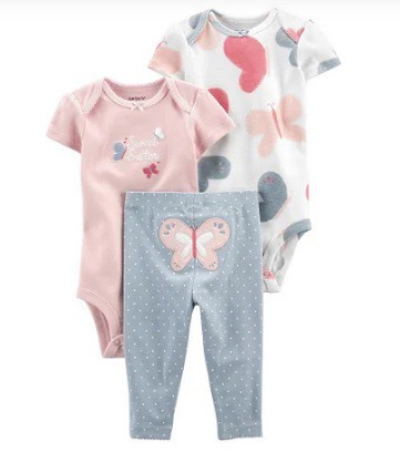 Conjunto Carter's - 3 peças