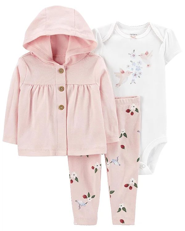 Conjunto Carter's - 3 peças