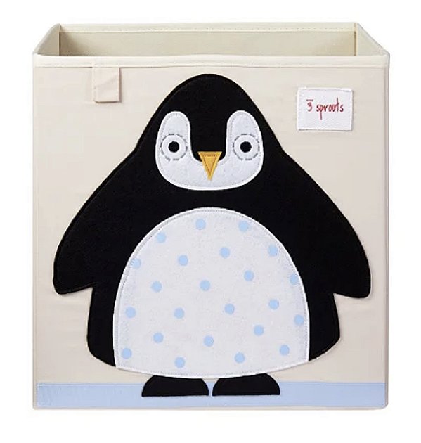 Cesto organizador 3Sprouts - Pinguim