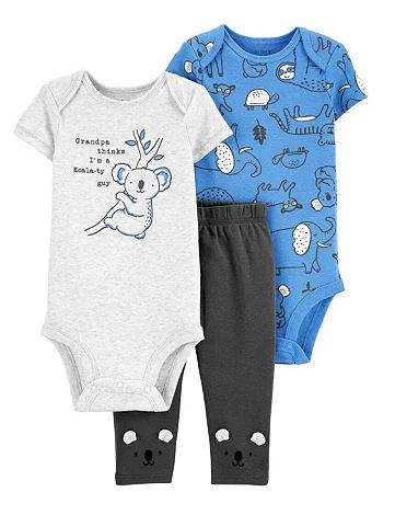 Conjunto Carter's - 3 peças
