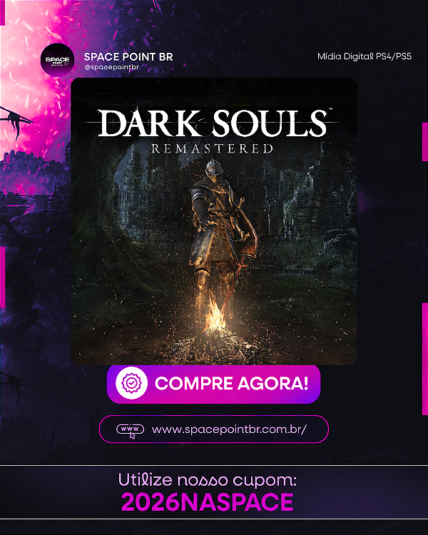 DARK SOULS: REMASTERED PS4/PS5 Mídia Digital