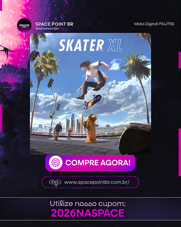 Skater XL PS4/PS5 Mídia Digital