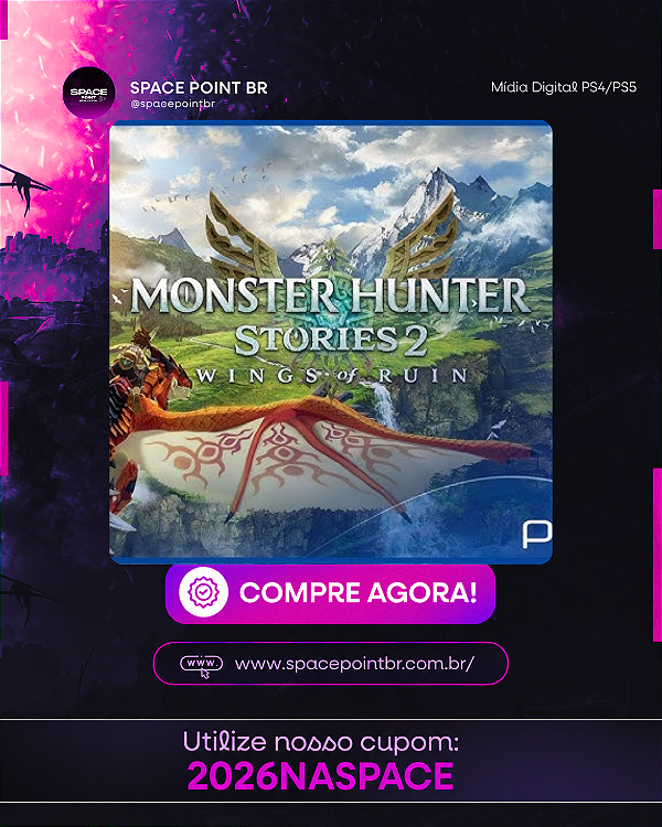 Monster Hunter Stories 2: Wings of Ruin PS4/PS5 Mídia Digital