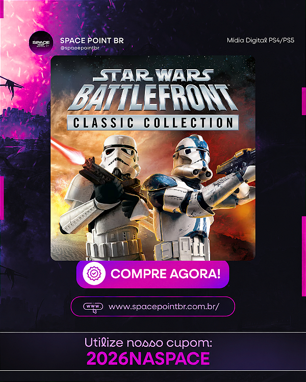 STAR WARS™ Battlefront Classic Collection PS4/PS5 Mídia Digital