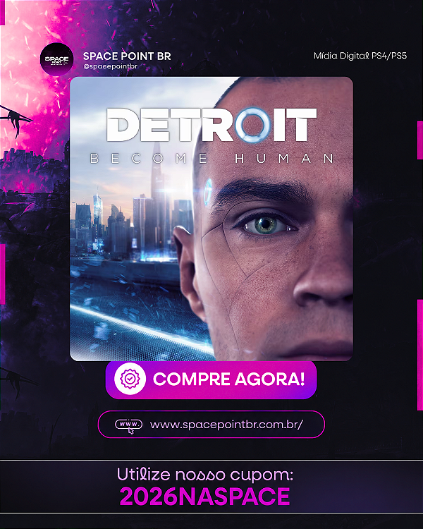 Detroit: Become Human PS4/PS5 Mídia Digital