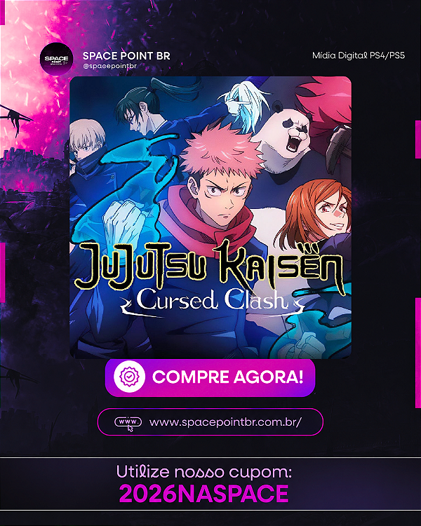 Jujutsu Kaisen Cursed Clash PS4/PS5 Mídia Digital