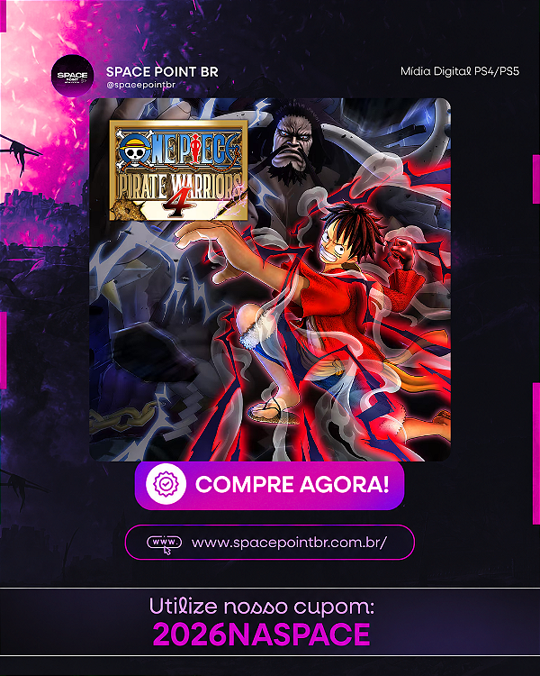 ONE PIECE: PIRATE WARRIORS 4 PS4/PS5 Mídia Digital