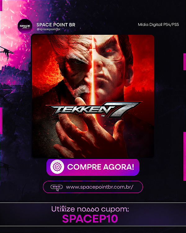 TEKKEN 7 PS4/PS5 Mídia Digital