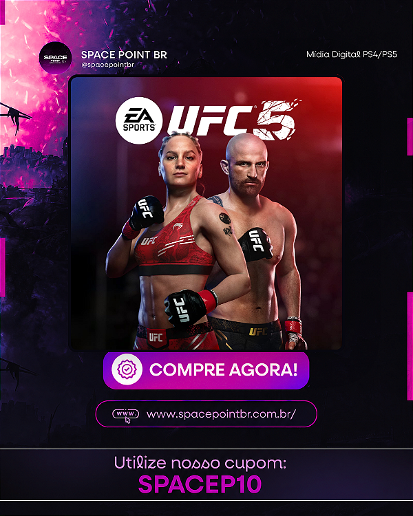 UFC 5 PS5 Mídia Digital