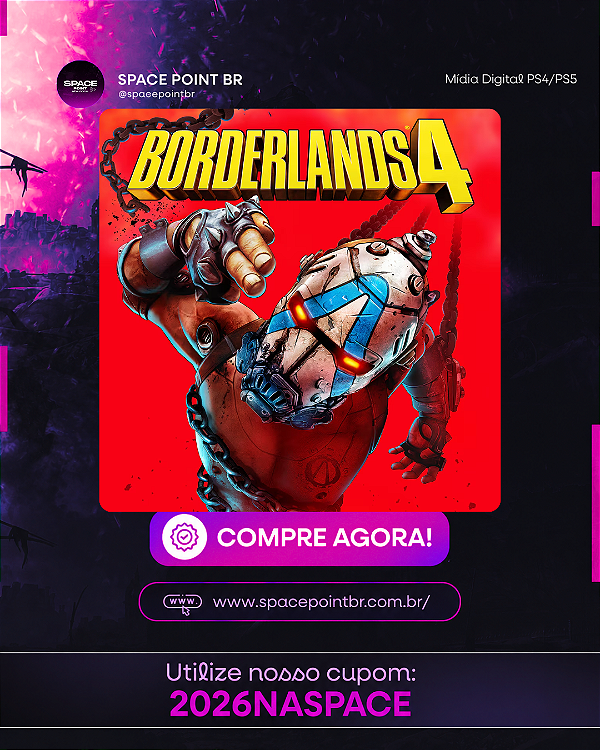 BORDERLANDS 4 PS5 Mídia Digital