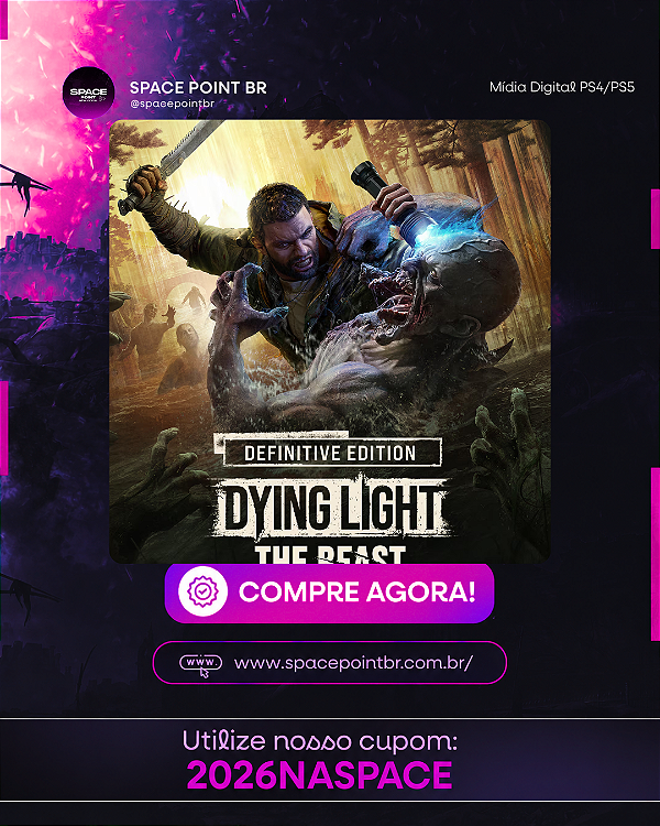 DYING LIGHT: THE BEAST PS5 Mídia Digital
