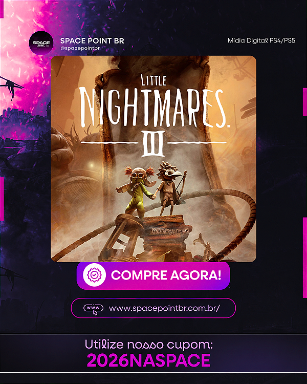 LITTLE NIGHTMARES 3 PS4/PS5 Mídia Digital