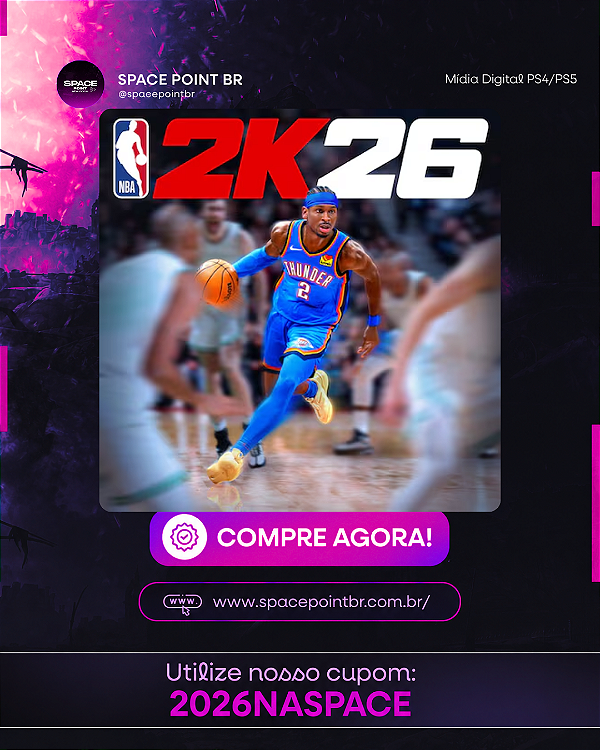 NBA 2K26 PS4/PS5 Mídia Digital