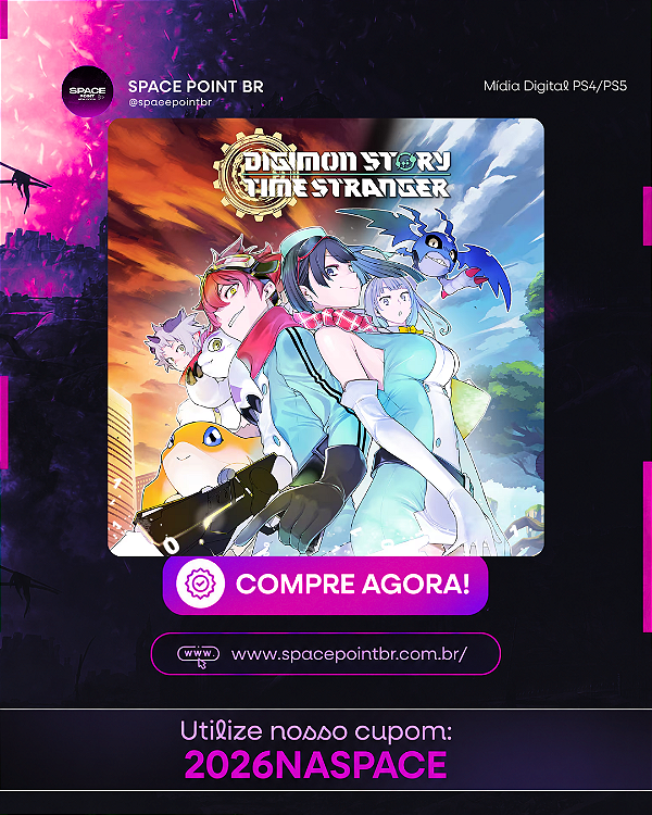 Digimon Story Time Stranger PS5 MÍDIA DIGITAL