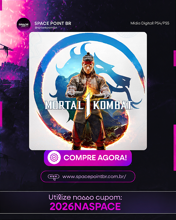 MORTAL KOMBAT 1 EDIÇÃO PADRÃO PS5 MÍDIA DIGITAL