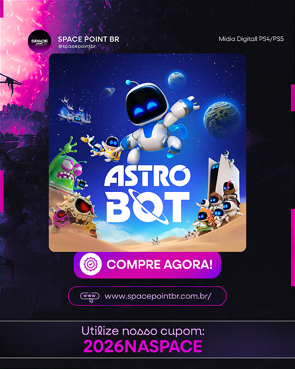 ASTRO BOT PS5 MÍDIA DIGITAL