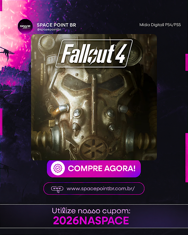 Fallout 4 PS4/PS5 Mídia Digital
