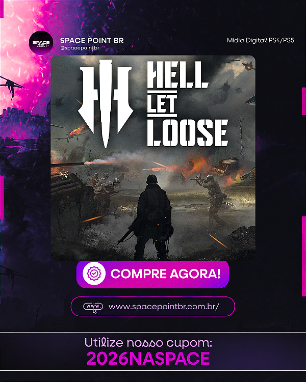 Hell Let Loose PS5 Mídia Digital