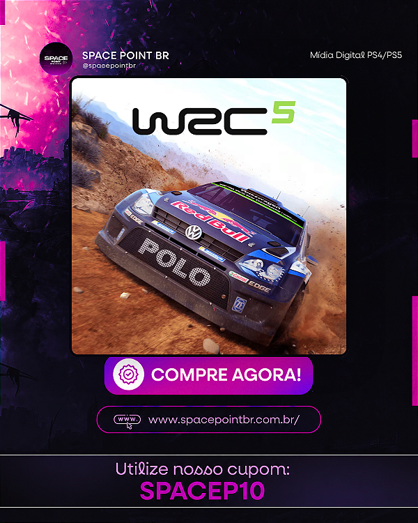 WRC 5 eSports PS4/PS5 Mídia Digital