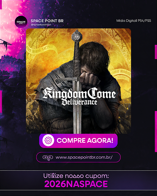 KINGDOM COME: DELIVERANCE 1 PS4/PS5 Mídia Digital