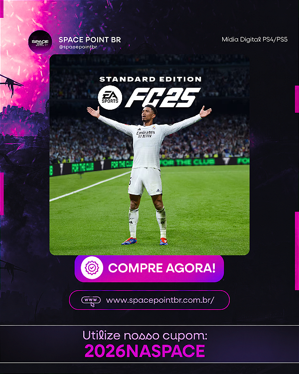 EA SPORTS FC 25 PS4/PS5 Mídia Digital