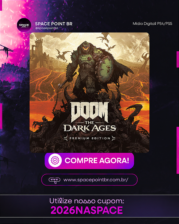 DOOM THE DARK AGES PS5 Mídia Digital
