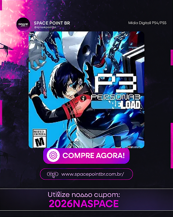 Persona 3 PS4/PS5 Mídia Digital