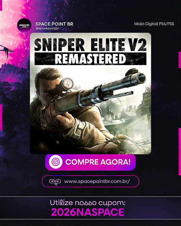 Sniper Elite V2 Remastered PS4/PS5 Mídia Digital