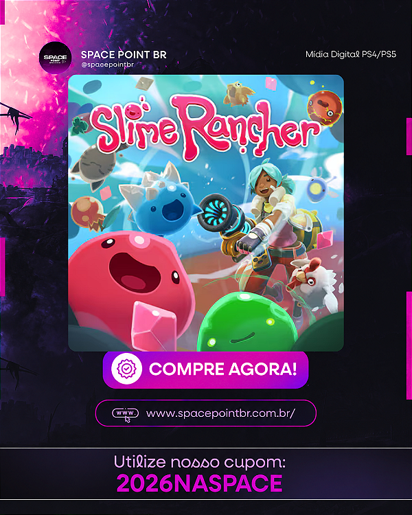 SLIME RANCHER PS4/PS5 Mídia Digital