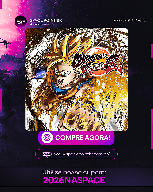 DRAGON BALL Fighter Z PS4/PS5 Mídia Digital
