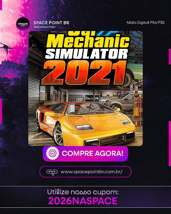 Car Mechanic Simulator 2021 PS4/PS5 Mídia Digital