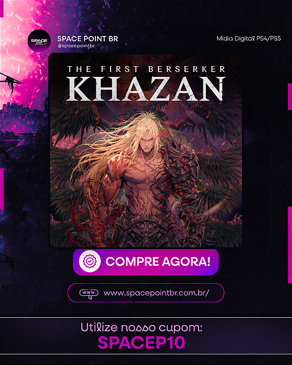 THE FIRST BERSERKER KHAZAN MÍDIA DIGITAL PS5