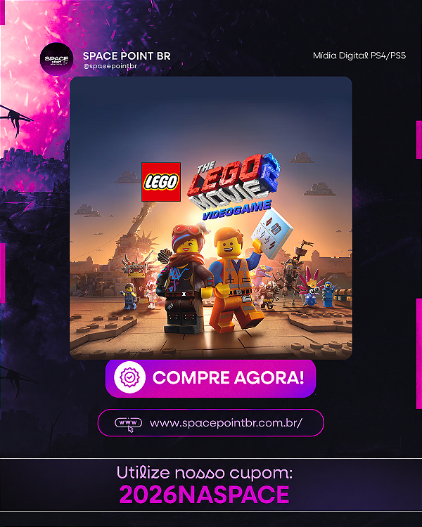 Uma Aventura LEGO 2 PS4/PS5 Mídia Digital