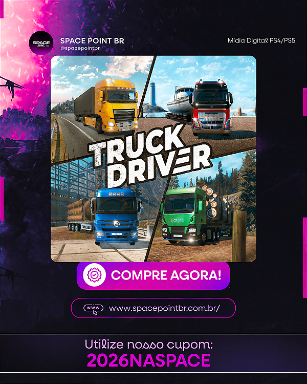 Truck Driver PS4/PS5 Mídia Digital