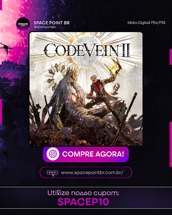 CODE VEIN 2 PS5 MÍDIA DIGITAL
