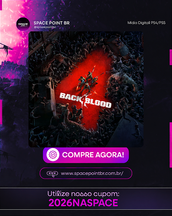 Back 4 Blood: Standard Edition PS4/PS5 Mídia Digital
