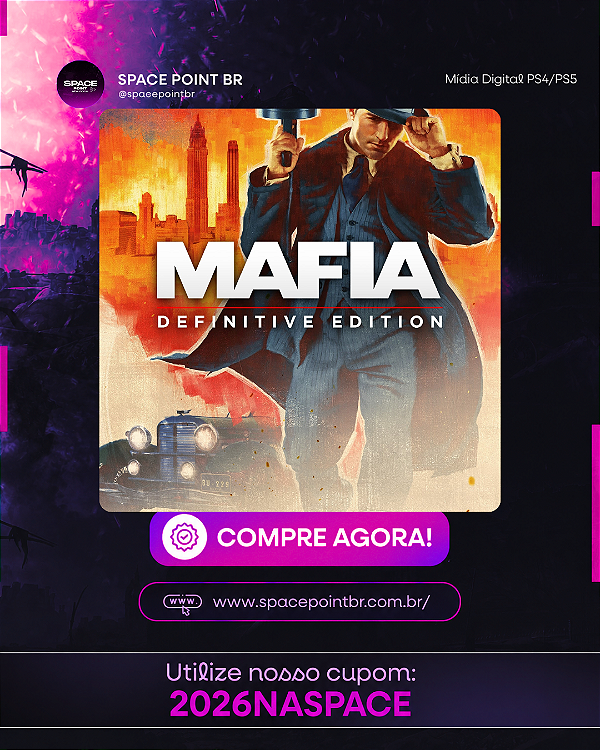 MAFIA DEFINITIVE PS4/PS5 Mídia Digital