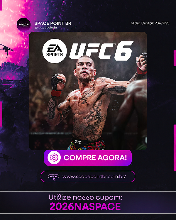 UFC 6 PS5 Mídia Digital