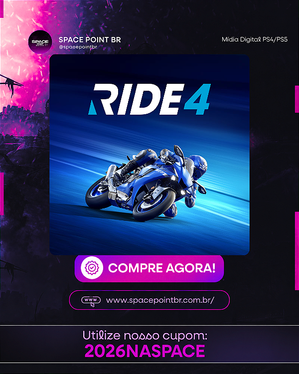 RIDE 4 PS5 Mídia Digital