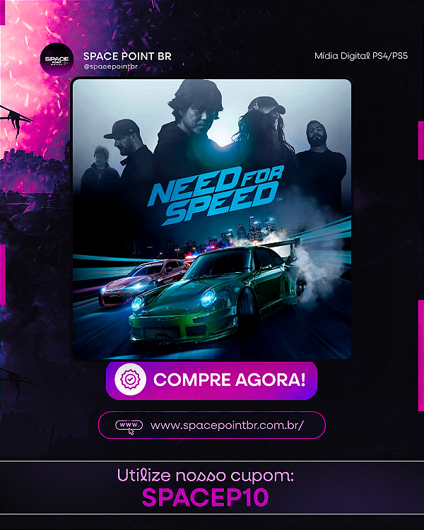 NEED FOR SPEED PS4/PS5 MÍDIA DIGITAL